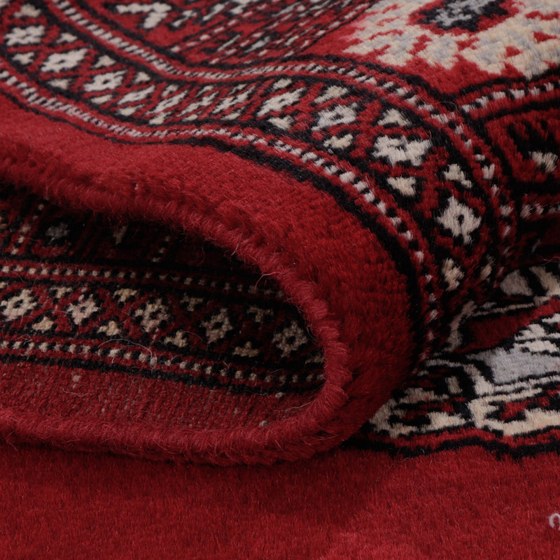 Alfombra Pakistani - 147 x 96 cm - rojo