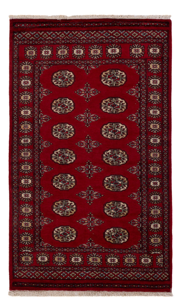 Alfombra Pakistani - 160 x 93 cm - rojo