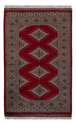 Pakistan Teppich - 152 x 94 cm - rot