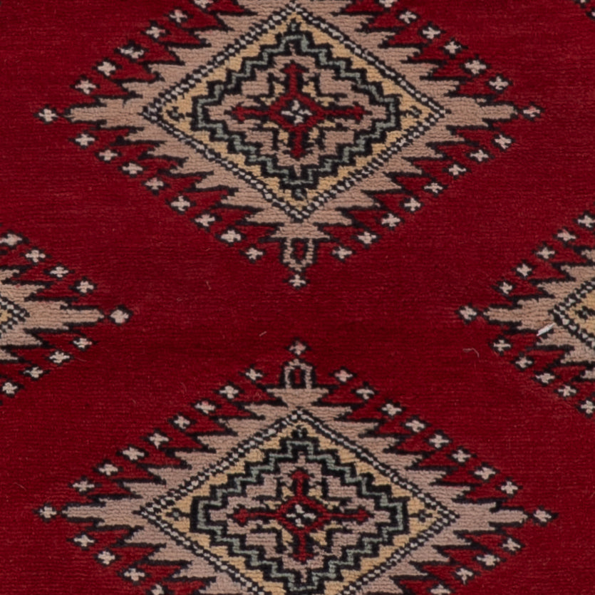 Alfombra Pakistani - 152 x 94 cm - rojo