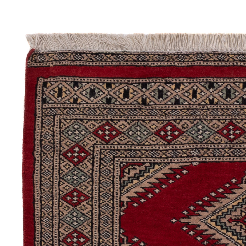 Alfombra Pakistani - 152 x 94 cm - rojo