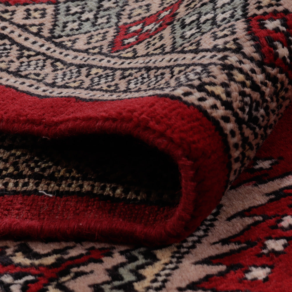 Alfombra Pakistani - 152 x 94 cm - rojo