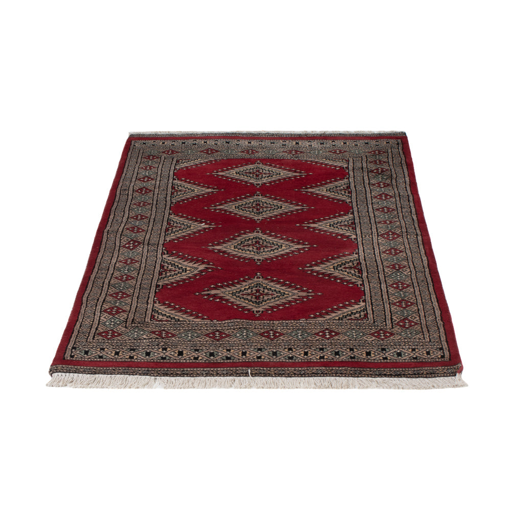 Alfombra Pakistani - 152 x 94 cm - rojo