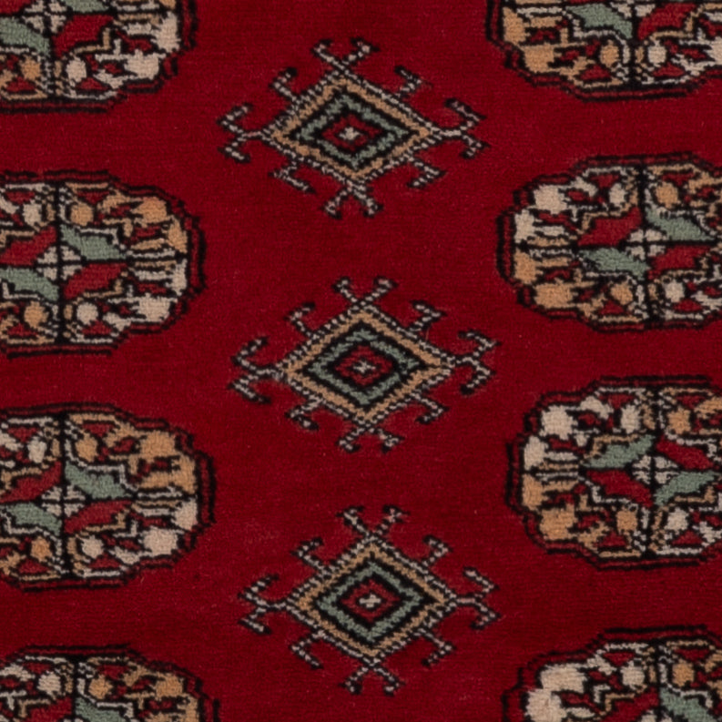 Alfombra Pakistani - 141 x 95 cm - rojo