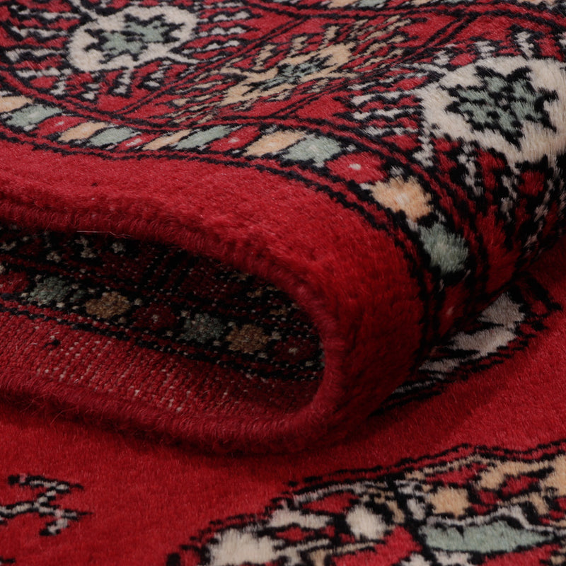 Alfombra Pakistani - 141 x 95 cm - rojo