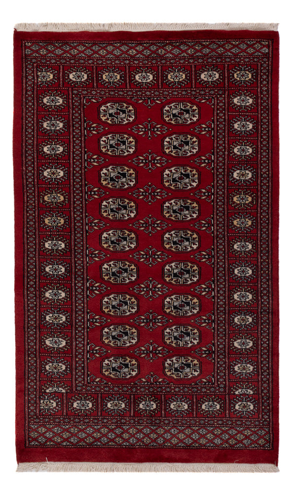 Alfombra Pakistani - 154 x 93 cm - rojo