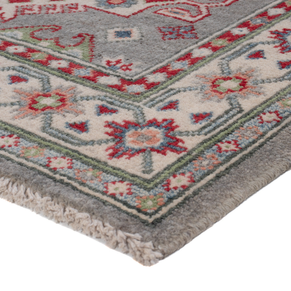 Ziegler Teppich - Kazak - 125 x 80 cm - blau