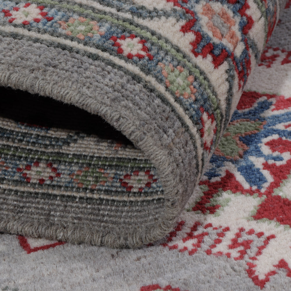 Ziegler Teppich - Kazak - 125 x 80 cm - blau