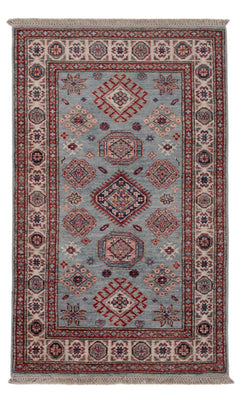 Ziegler Teppich - Kazak - 126 x 77 cm - hellblau