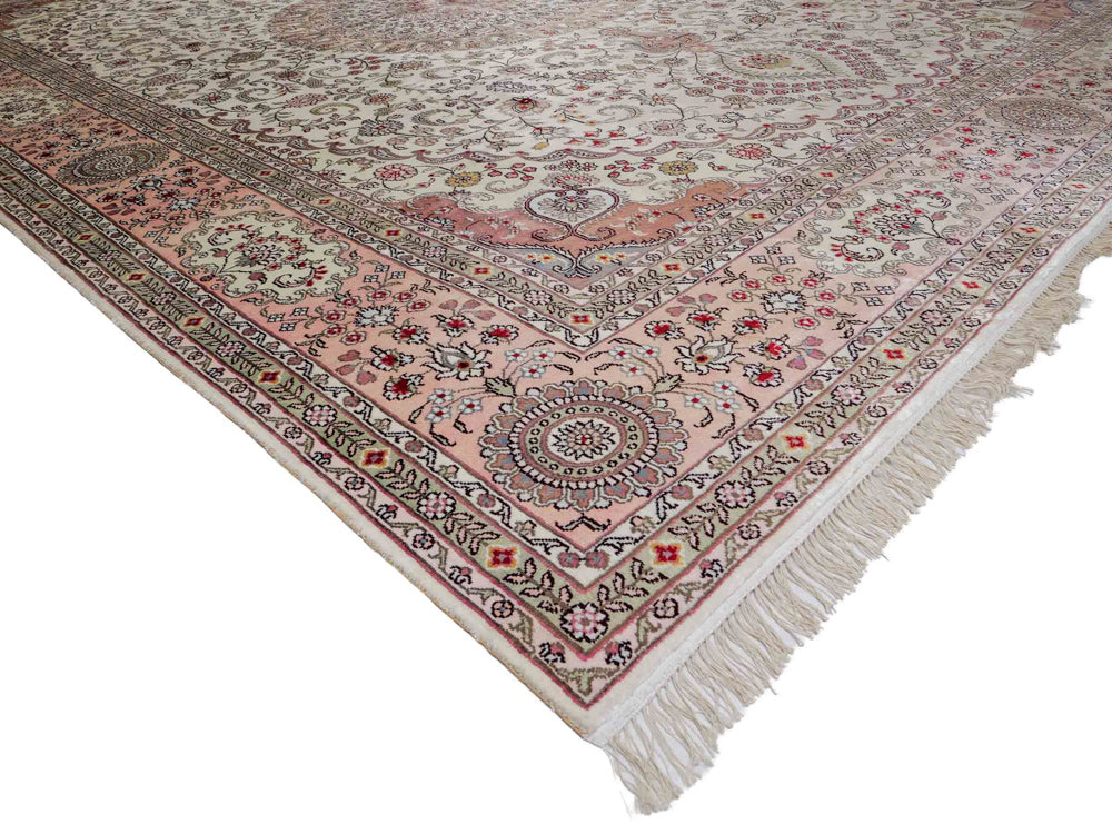Seda china Alfombra 362x272cm - Alfombra oriental