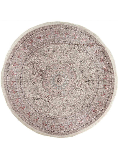Seda china Alfombra 300x300cm - Alfombra oriental