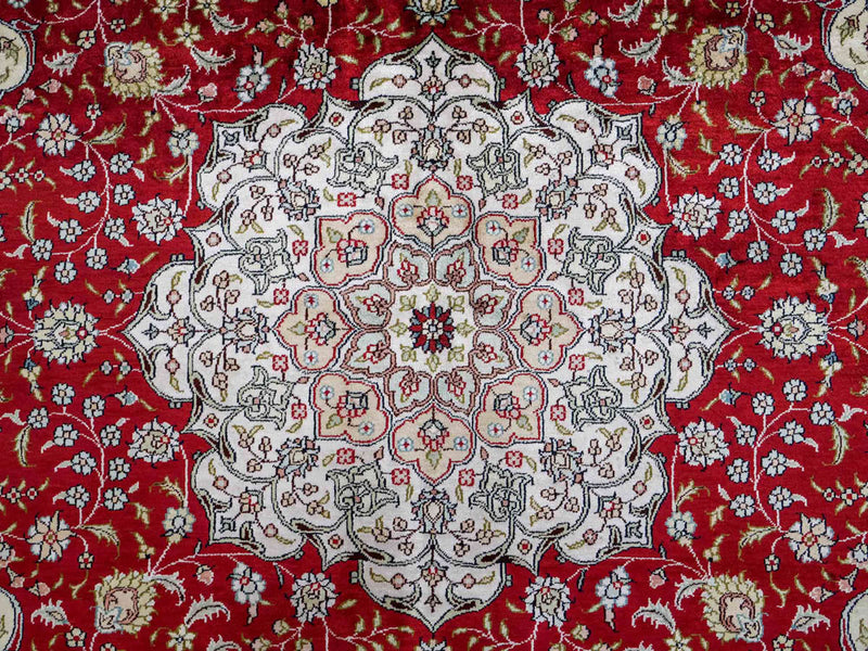 Seda china Alfombra 276x182cm - Alfombra oriental