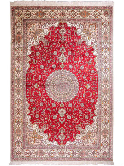 Seda china Alfombra 183x278cm - Alfombra oriental