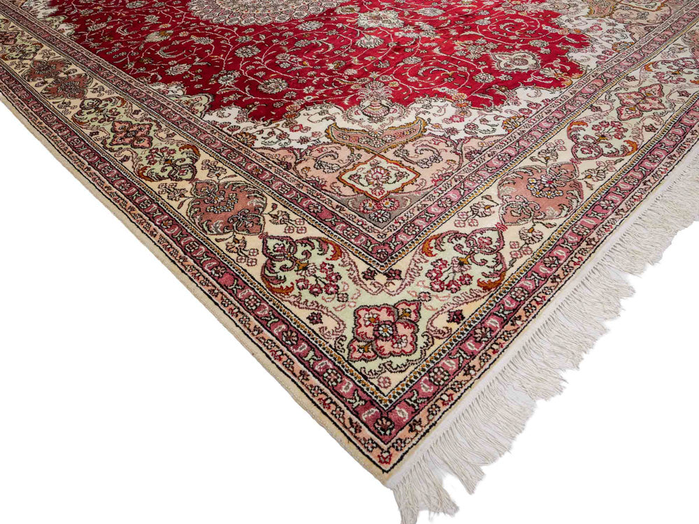 Seda china Alfombra 278x183cm - Alfombra oriental