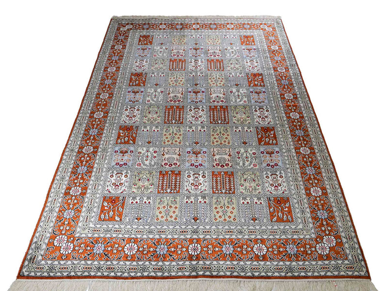Seda china Alfombra 268x181cm - Alfombra oriental