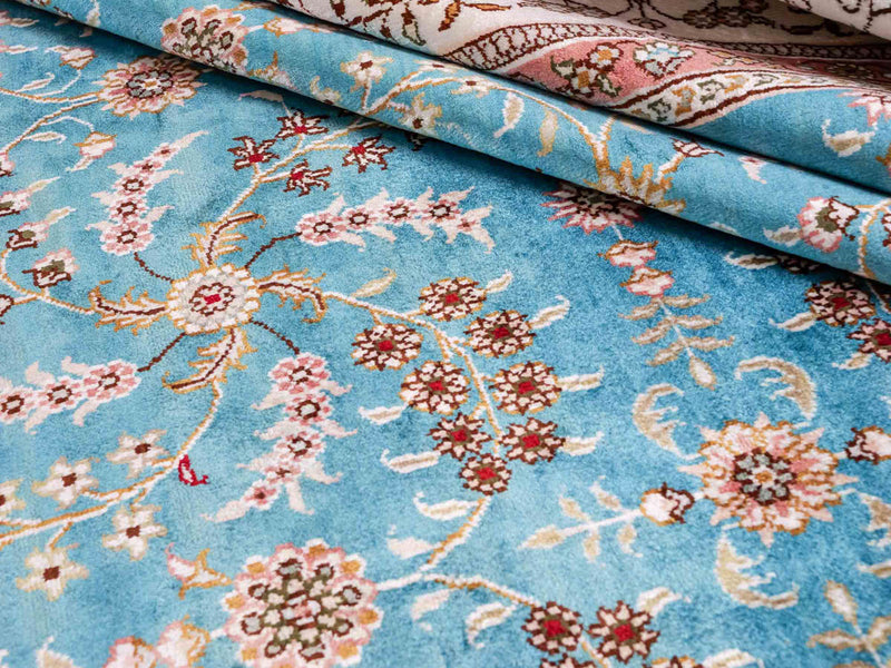 Seda china Alfombra 263x180cm - Alfombra oriental