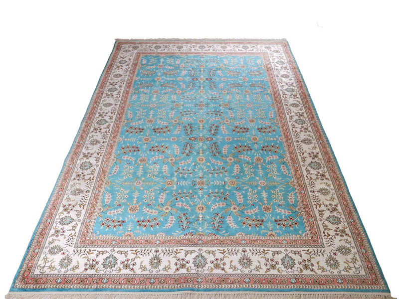 Seda china Alfombra 263x180cm - Alfombra oriental