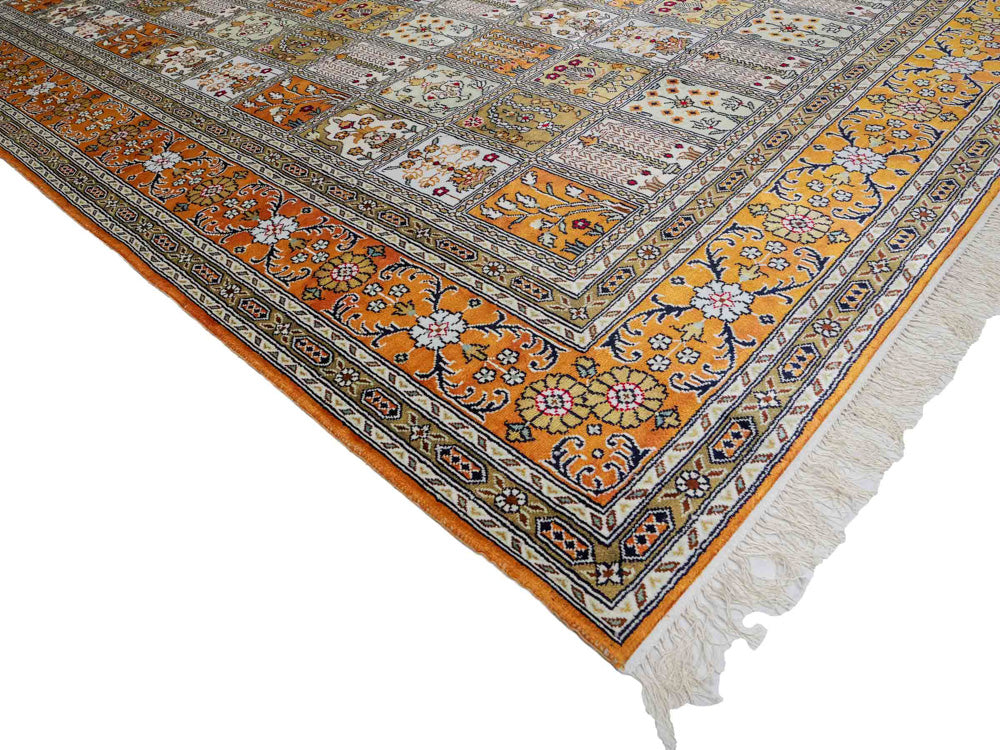 Seda china Alfombra 267x181cm - Alfombra oriental