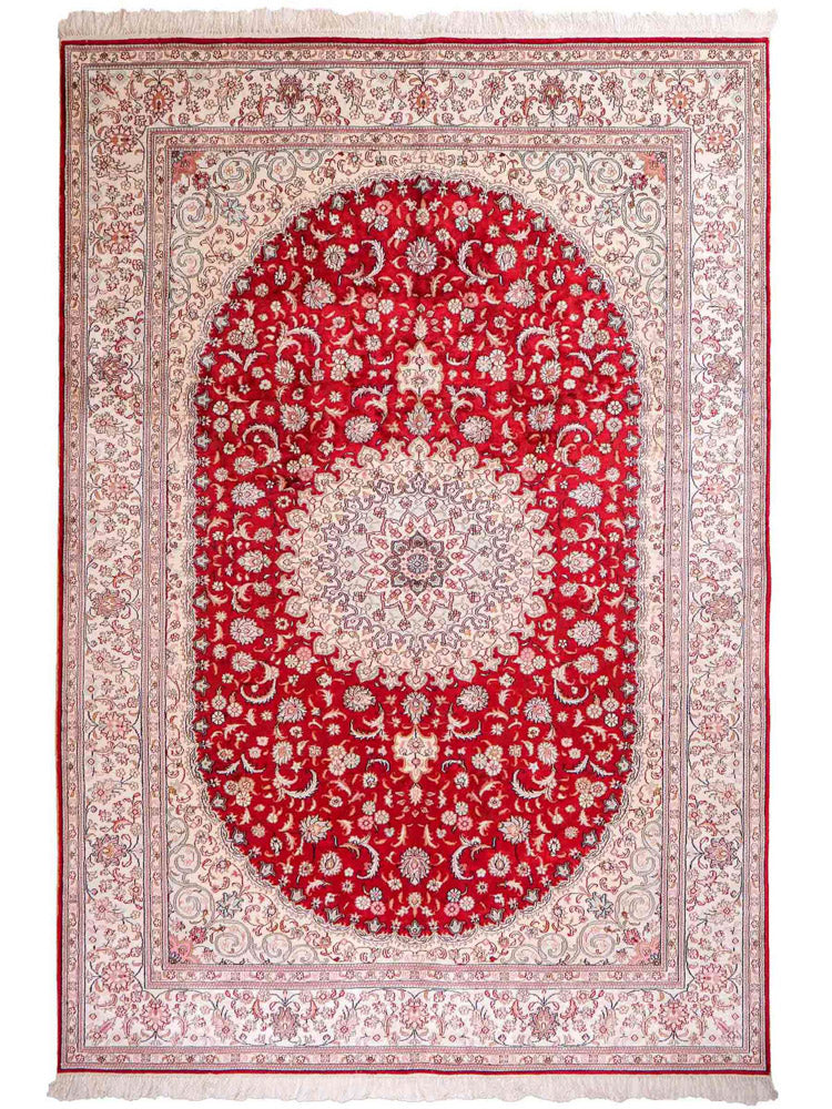 Seda china Alfombra 263x180cm - Alfombra oriental