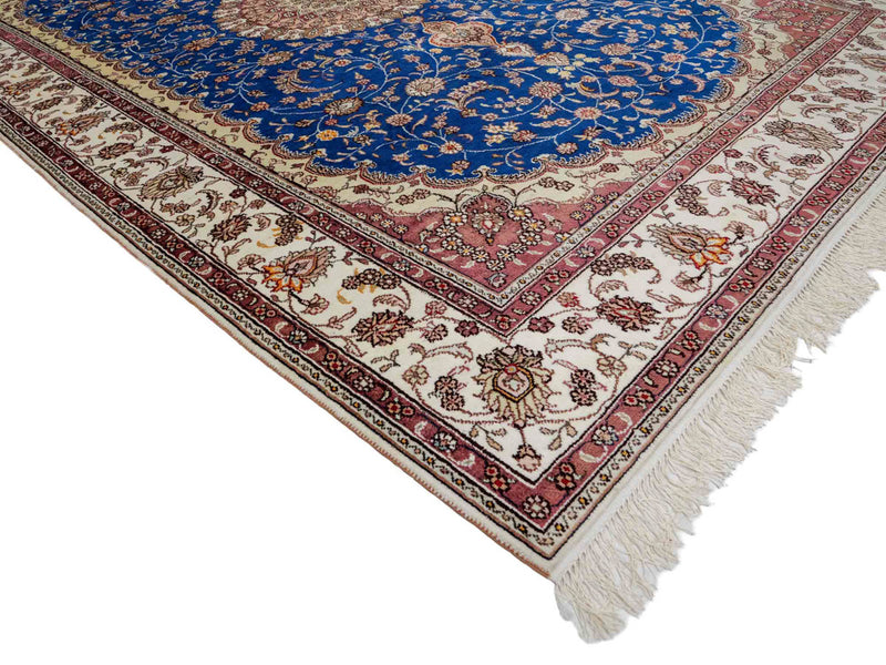 Seda china Alfombra 247x155cm - Alfombra oriental