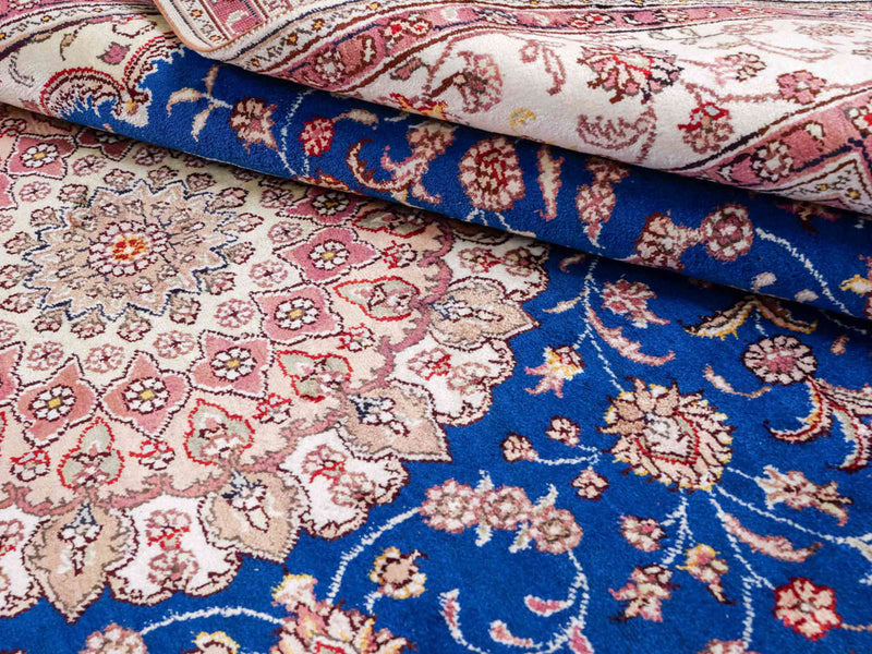 Seda china Alfombra 247x155cm - Alfombra oriental