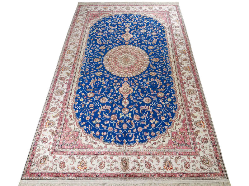 Seda china Alfombra 247x155cm - Alfombra oriental