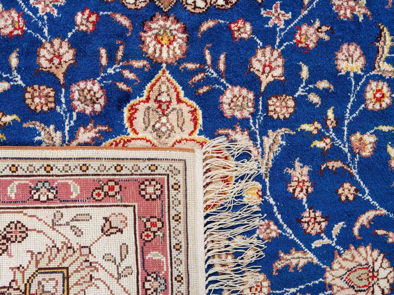 Seda china Alfombra 247x155cm - Alfombra oriental