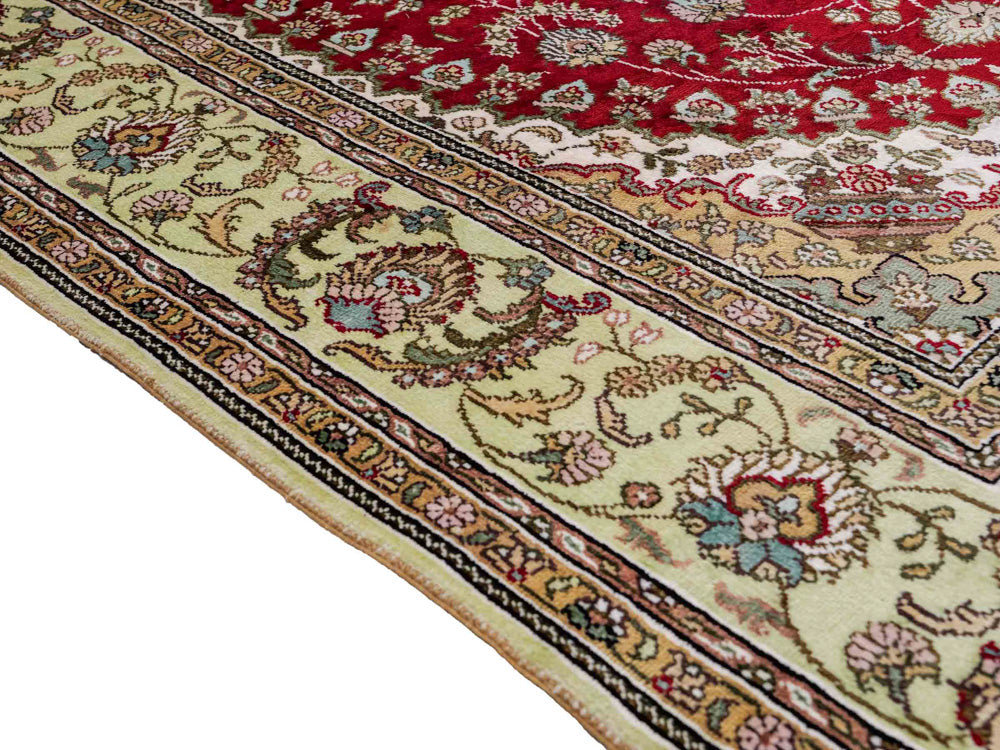 Seda china Alfombra 240x153cm - Alfombra oriental