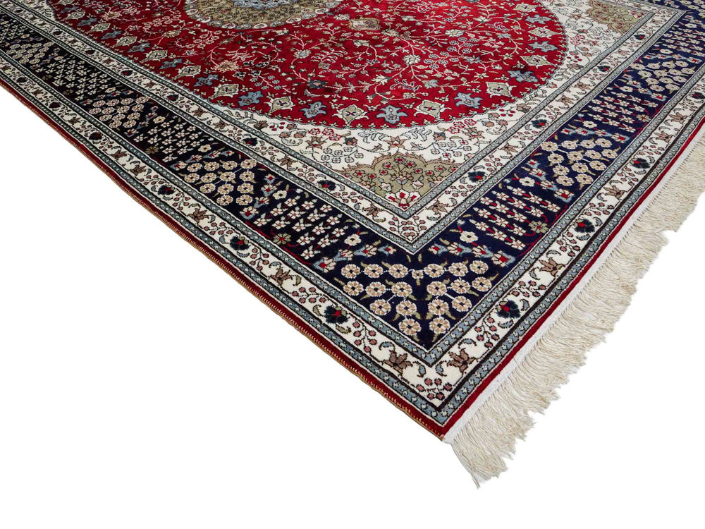 Seda china Alfombra 246x152cm - Alfombra oriental