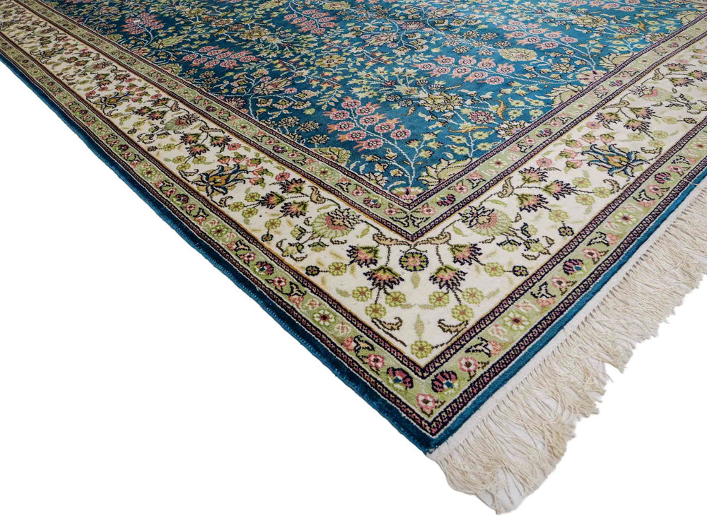 Seda china Alfombra 242x155cm - Alfombra oriental
