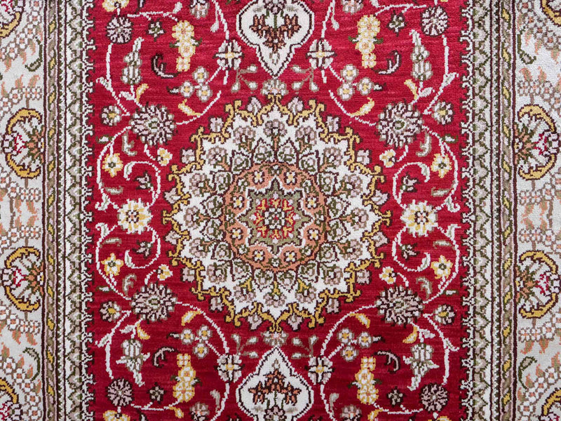 Seda china Alfombra 120x75cm - Alfombra oriental