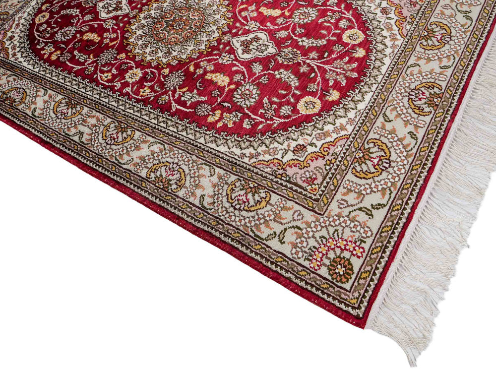 Seda china Alfombra 120x75cm - Alfombra oriental