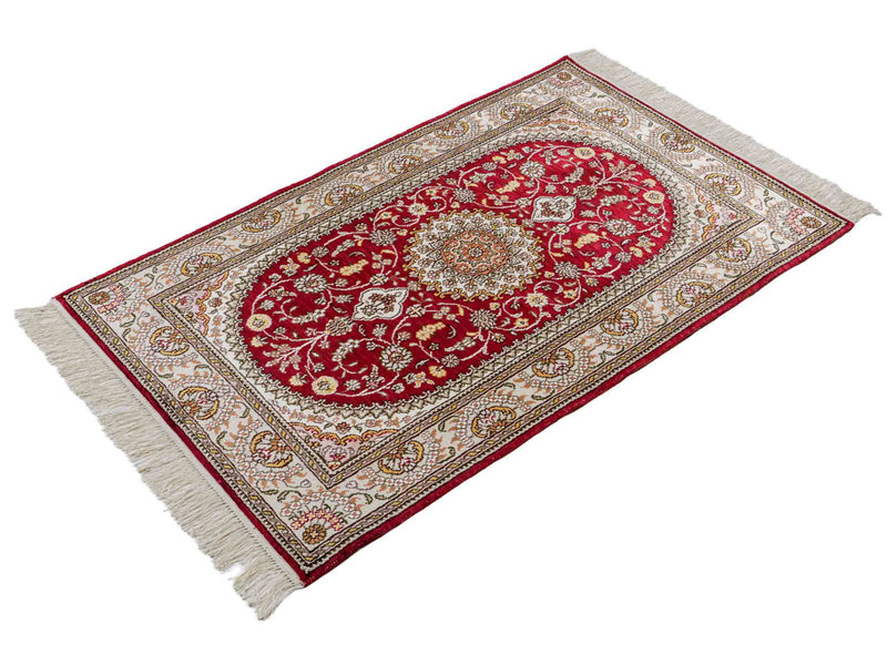 Seda china Alfombra 120x75cm - Alfombra oriental
