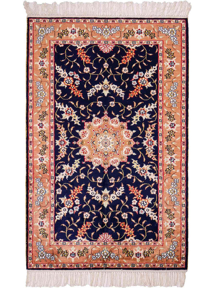 Seda china Alfombra 122x78cm - Alfombra oriental