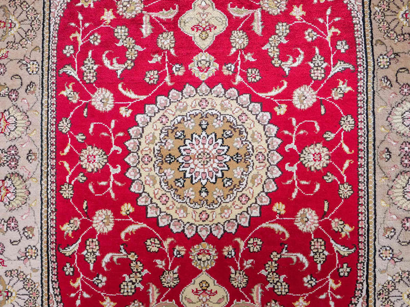 Seda china Alfombra 121x78cm - Alfombra oriental