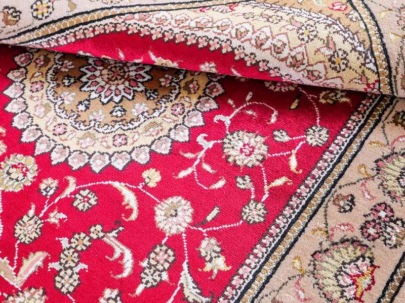 Seda china Alfombra 121x78cm - Alfombra oriental