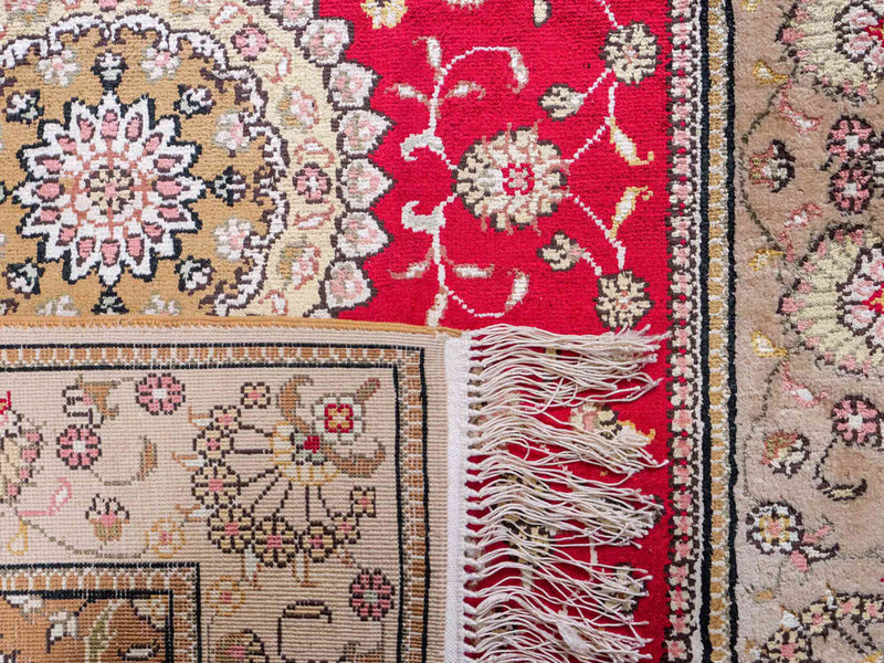 Seda china Alfombra 121x78cm - Alfombra oriental