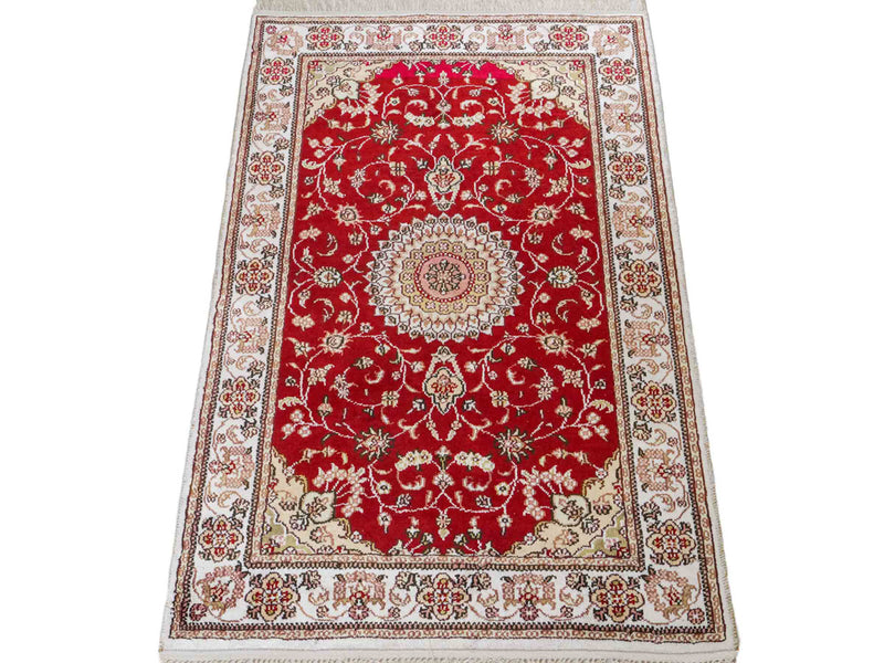 Seda china Alfombra 117x77cm - Alfombra oriental