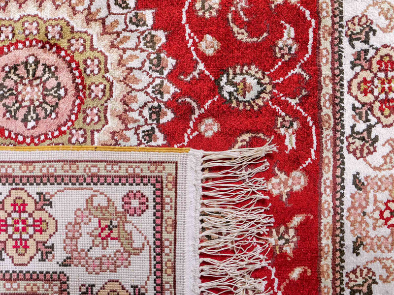 Seda china Alfombra 117x77cm - Alfombra oriental