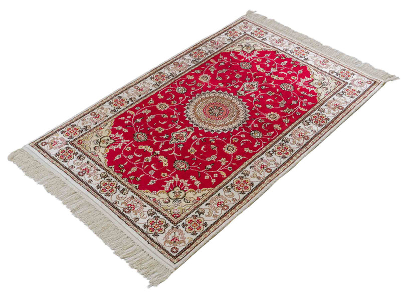 Seda china Alfombra 120x76cm - Alfombra oriental