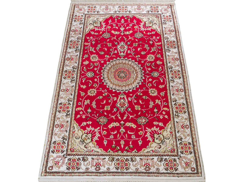 Seda china Alfombra 120x76cm - Alfombra oriental