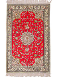 Seda china Alfombra 122x78cm - Alfombra oriental – product image