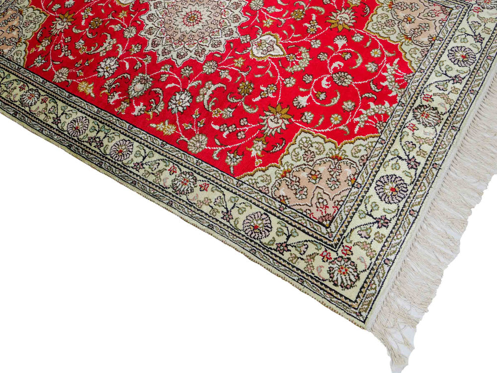 Seda china Alfombra 122x78cm - Alfombra oriental