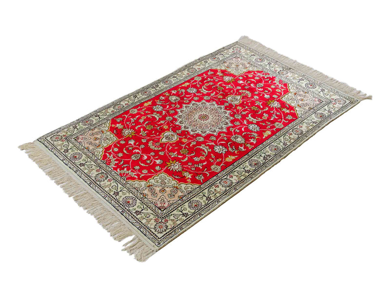 Seda china Alfombra 122x78cm - Alfombra oriental
