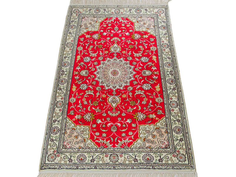 Seda china Alfombra 122x78cm - Alfombra oriental