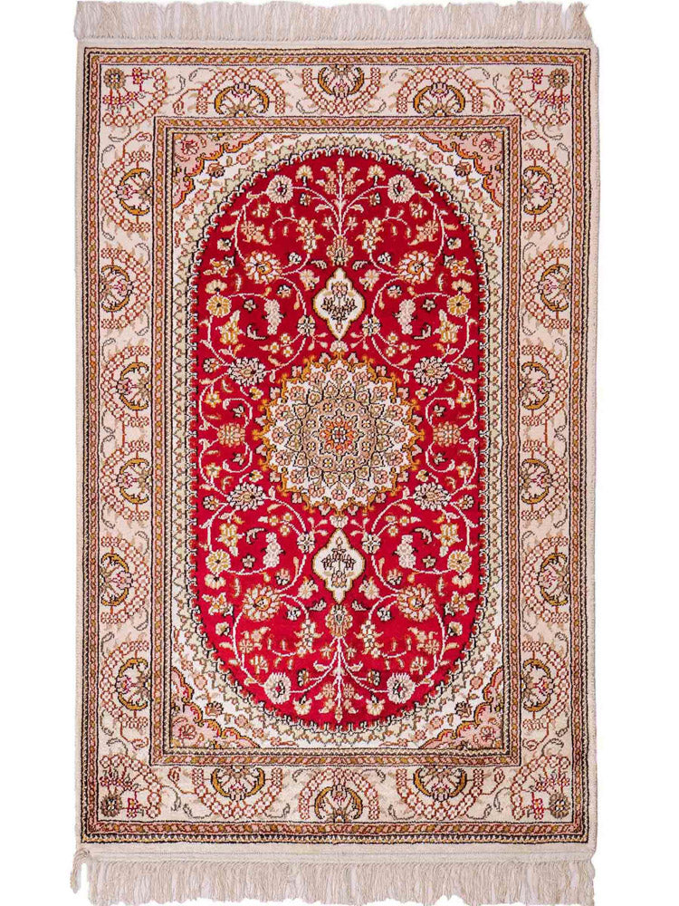 Seda china Alfombra 120x78cm - Alfombra oriental