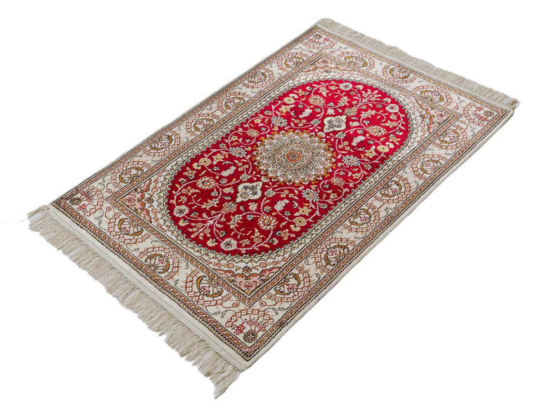 Seda china Alfombra 120x78cm - Alfombra oriental