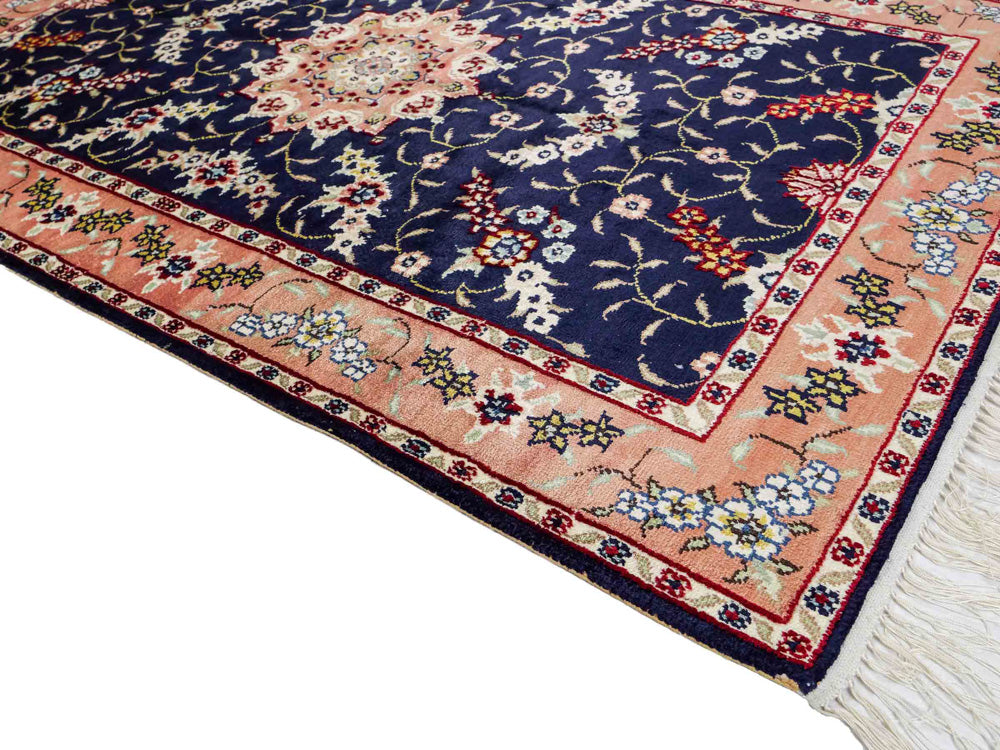 Seda china Alfombra 123x77cm - Alfombra oriental