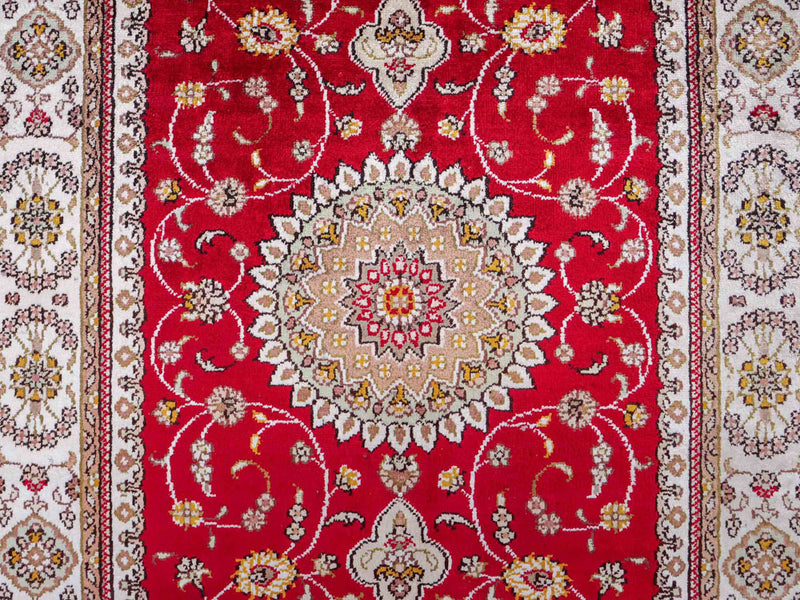 Seda china Alfombra 120x77cm - Alfombra oriental