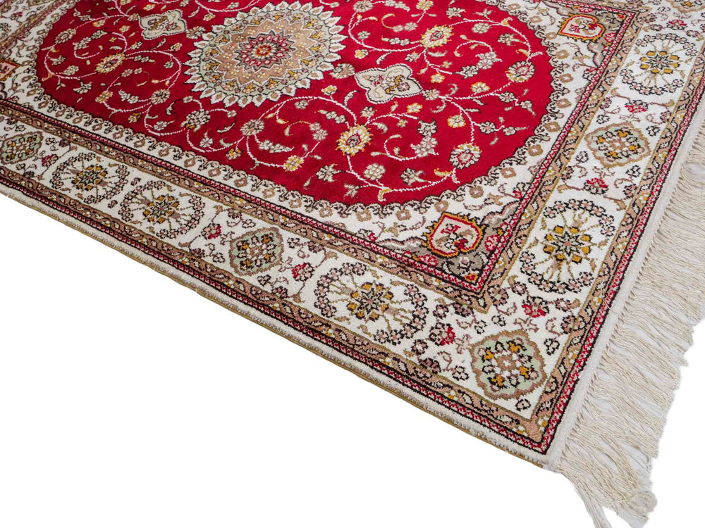 Seda china Alfombra 120x77cm - Alfombra oriental